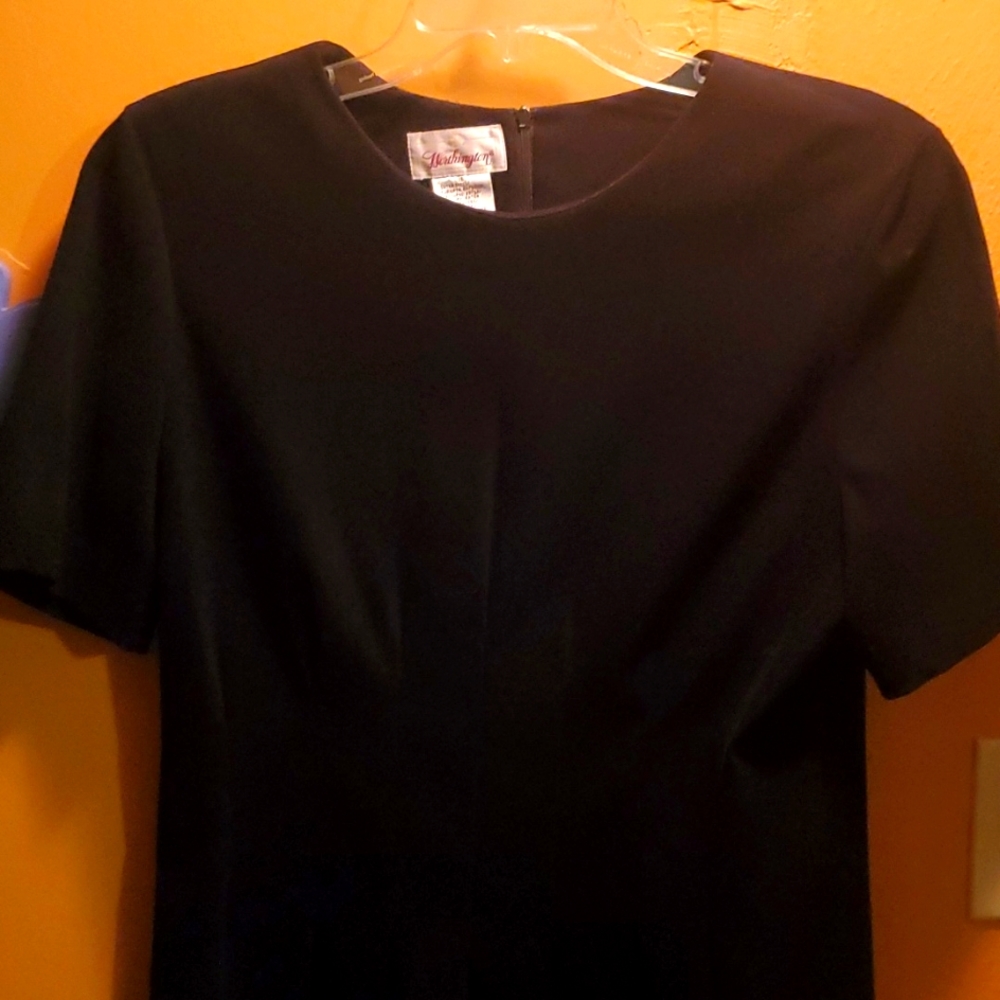 Black fitting mini dress!